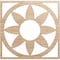 Ekena Millwork Blume Wood Fretwork Pierced Ceiling Medallion, Alder, 18"OD x 6 1/4"ID x 3/8"T CMWP18X18X0375BLAL - alternate 1